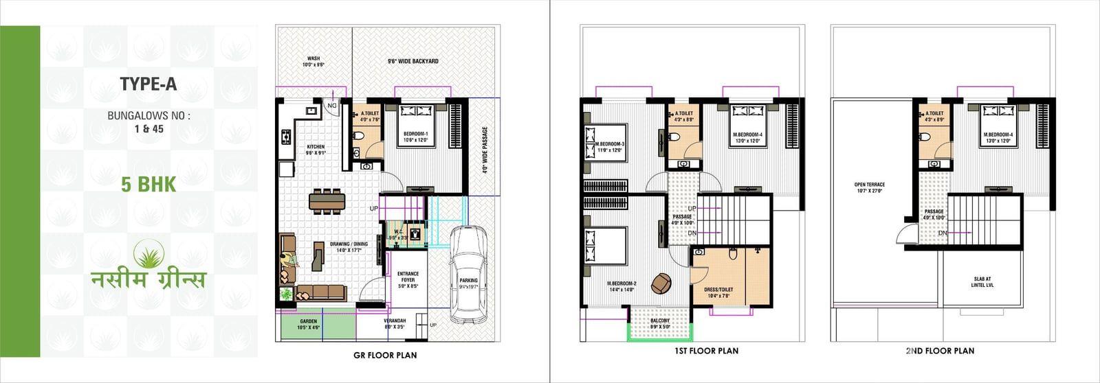 NASIM GREENS Floor Plan