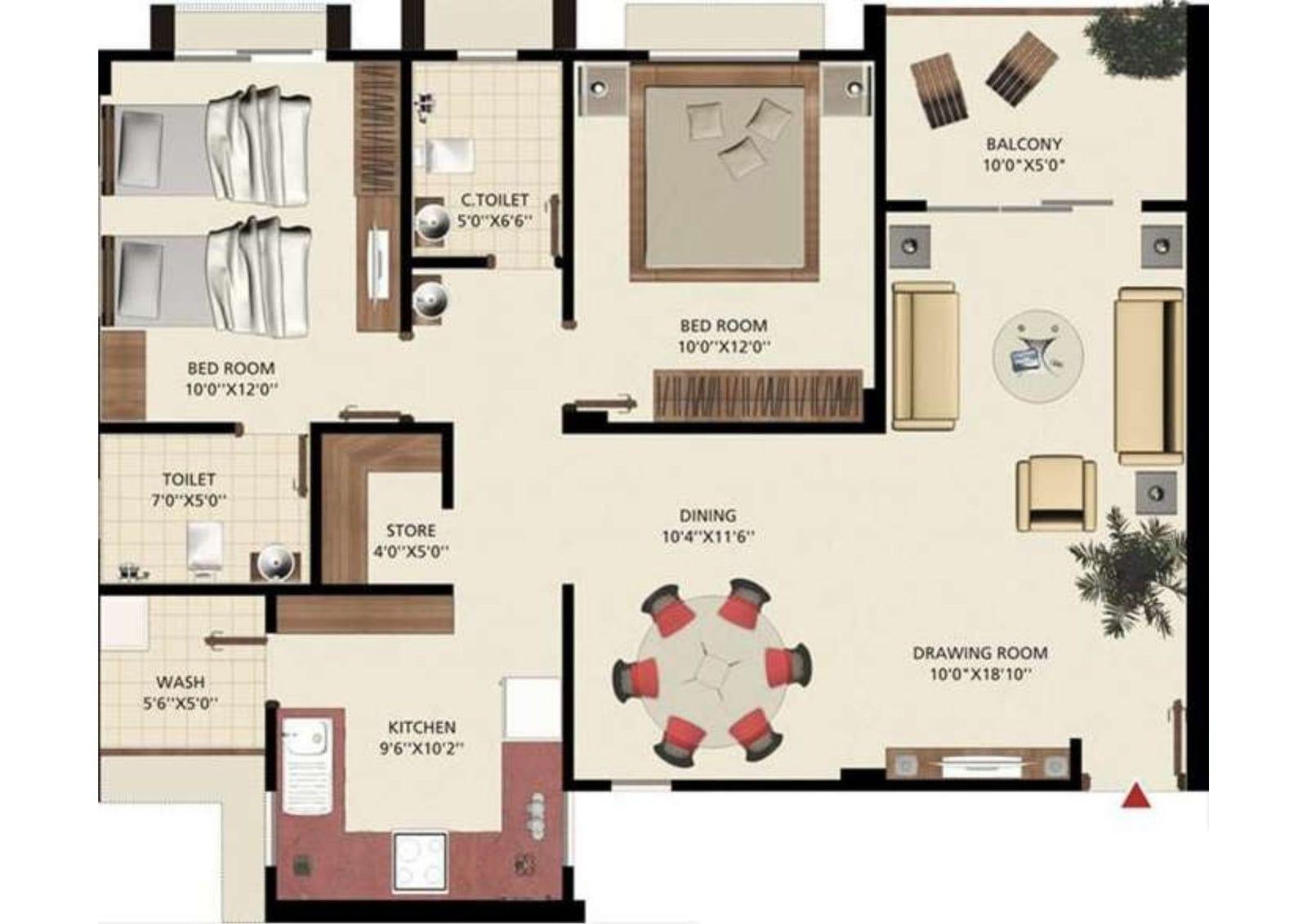 Parshwanath Metrocity - 4 photo