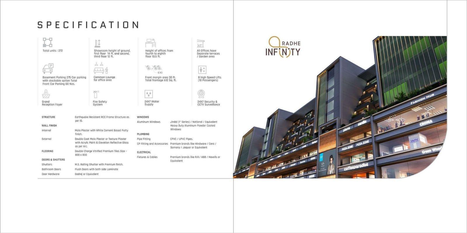 Commercial Arpan Radhe Infinity Commercial Arpan Radhe Infinity photo