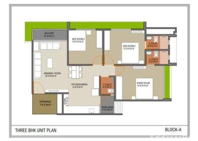 Sai Green Valley 3 Floor Plan