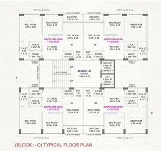 TULSI GALAXY PHASE 2 Floor Plan