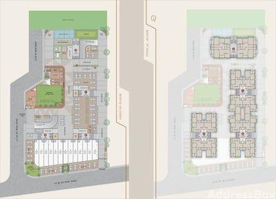 SHELADIA LUXURIA - Commercial Cluster Plan
