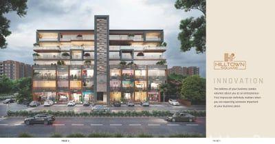 Office for Sale in New Nikol, Ahmedabad | HILLTOWN SQUARE