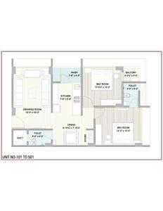 PRAMUKH AVENUE Floor Plan