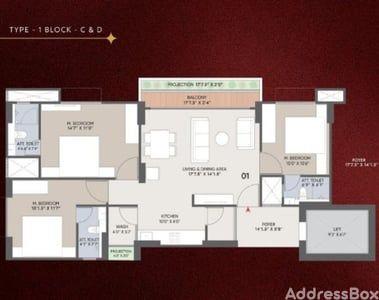 The Empress Floor Plan