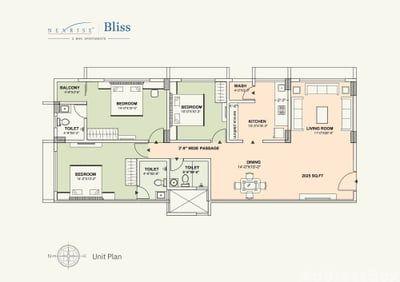 NEXRISE BLISS Floor Plan