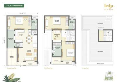 LALJI BUNGLOWS Floor Plan