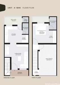 Shiv Sai Duplex Floor Plan