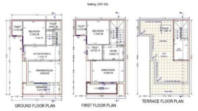 AANGAN BUNGLOWS Floor Plan