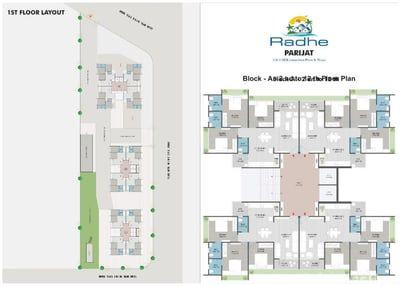 RADHE PARIJAT Floor Plan