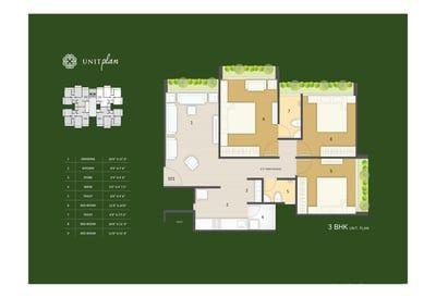 Facing East Floor Plan