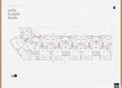 SHREEJI SKYLINE-2 Floor Plan