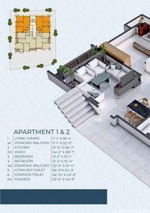 NAVMANGAL FLAT Floor Plan