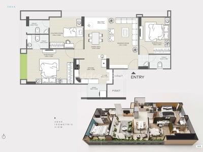 Satvam Glory Floor Plan