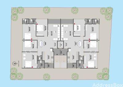 Arihant Doctor Park - 6 Floor Plan
