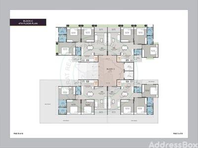 Radhe Elysium Floor Plan