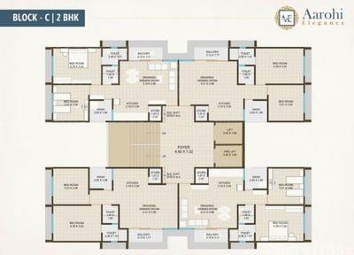 AAROHI ELEGANCE Floor Plan