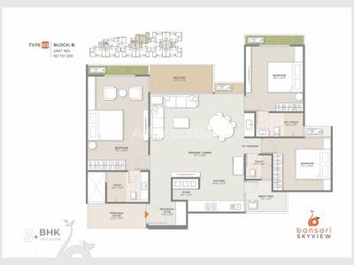 BANSARI SKYVIEW Floor Plan