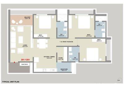 SHIVASHISH SIXTY Floor Plan