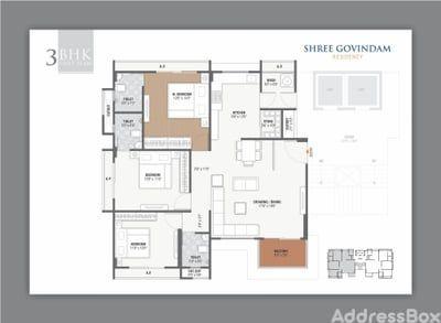 SHREE GOVINDAM RESIDENCY Floor Plan