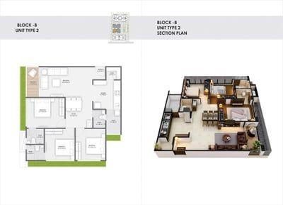 PUSHKAR LUXURIA Floor Plan