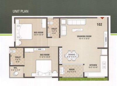 VISHWA HOMES Floor Plan