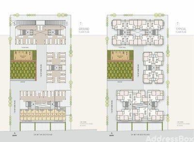 ADITYA ELEGANCE - Commercial Floor Plan