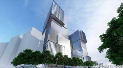 Shilp Twin Tower Exterior