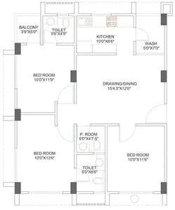 PRIVE' Floor Plan