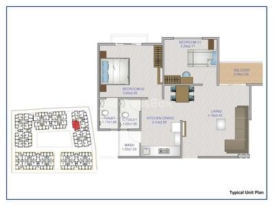 RUDRA HARMONY Floor Plan