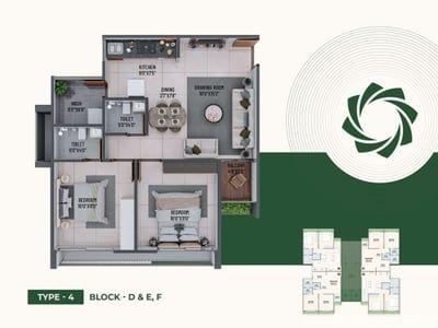 Satvam Heaven Floor Plan