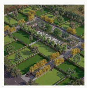 Anantbaug Villas Cluster Plan