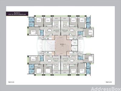 Radhe Elysium Floor Plan