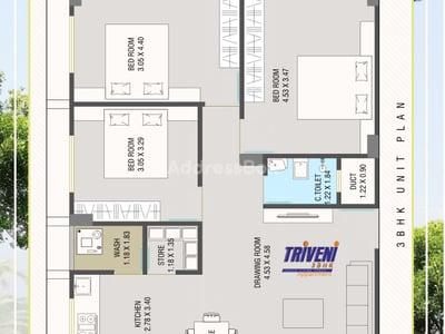Triveni Apartment Floor Plan