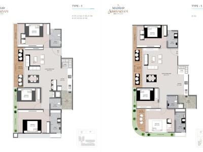 Madhav Aishvaryam Floor Plan