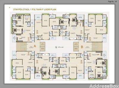 RADHIKA ROYAL Floor Plan