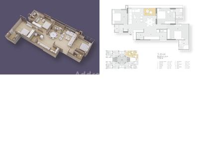 LUXURIA 2 Floor Plan