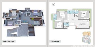 OMKAR ELEGANCE Floor Plan