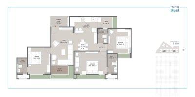 EMPIRE SKYPARK Floor Plan