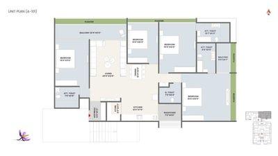 ABHILASHA SHLOK Floor Plan