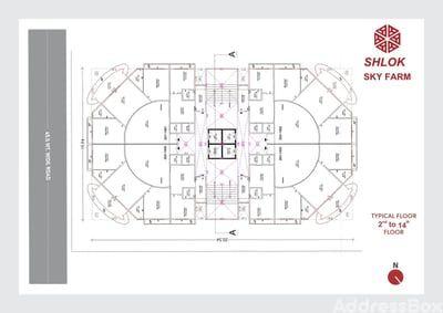 Shlok Sky Farm Floor Plan
