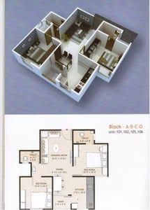 M M KARIM APARTMENTS Floor Plan
