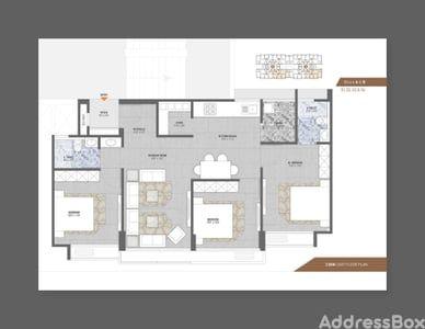 SHRIMLEELA EVOQ Floor Plan