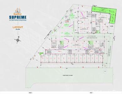RADHE SUPREME Floor Plan