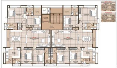 Arihant Enclave Floor Plan