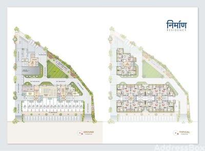 NIRMAN RESIDENCY Cluster Plan