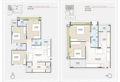 SHREE UGATI RESIDENCY Floor Plan