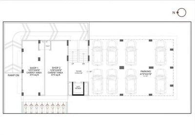 PRIVE' - Commercial Floor Plan