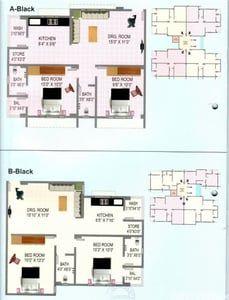 Malhar Vadvala Residency Floor Plan