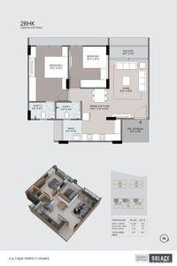 SAANVI NIRMAN SOLACE Floor Plan